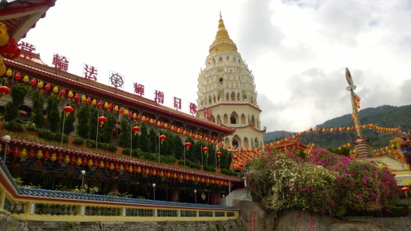 Another view of the temple buildings.