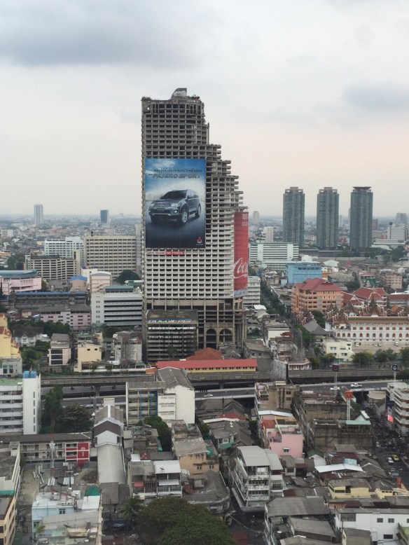 The Sathorn Unique building, aka the "Bangkok Ghost Tower"