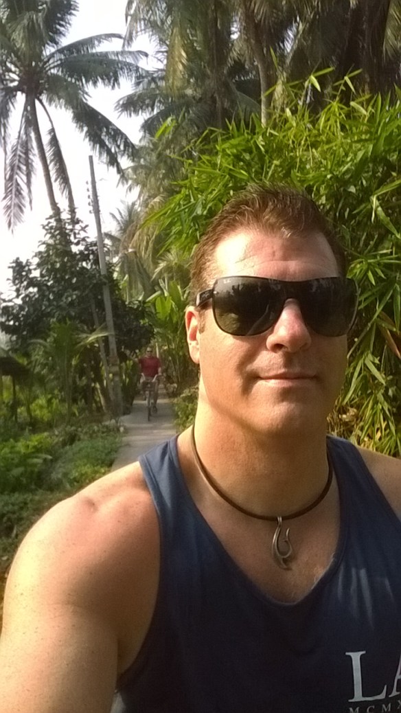 Selfie along the path